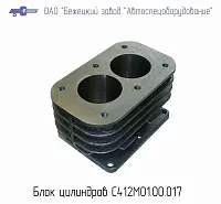 С412М.01.00.017 Блок цилиндров для головки С412М (миниатюра)