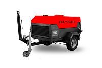 Передвижной компрессор BAYSAR DR165-8 (миниатюра)