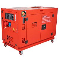 Дизельный генератор HND GE 11000 JQSTD (в шумозащитном кожухе) (миниатюра)