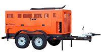 Передвижной компрессор ЗИФ ПВ-26/1,6 на шасси (миниатюра)