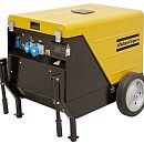 Бензиновый генератор Atlas Copco QEP S12 на шасси. Основное изображение