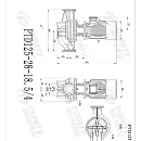Насос в линию PURITY PTD 125-28/4. Дополнительное изображение 3