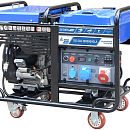 Бензиновый генератор ТСС SGG 12000EH3LA в кожухе. Дополнительное изображение 2