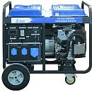 Бензиновый генератор ТСС SGG 10000EHA в кожухе. Дополнительное изображение 2