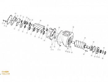 ITA18DR JOURNAL BEARING SЕТ ремкоплект RSCA1800004