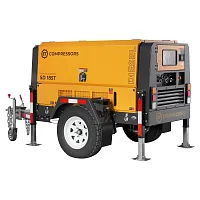 Дизельный винтовой компрессор ET-Compressors ET SD 185T-7 на шасси (миниатюра)