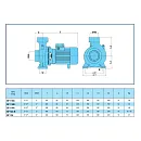 Наcосный агрегат моноблочный резьбовой SAER BP 11NB 230V. Дополнительное изображение 3