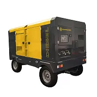 Дизельный винтовой компрессор ET-Compressors ET SD 750T-10 на шасси (миниатюра)