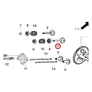 1000039 Клапан впускной K-180 KOSHIN. Основное изображение