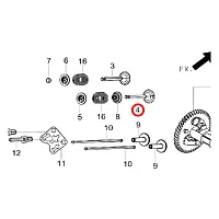 1000039 Клапан впускной K-180 KOSHIN (миниатюра)