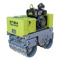 Каток вибрационный двухвальцовый траншейный STEM Techno SRTR 801D (миниатюра)