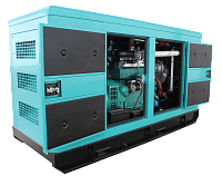 Дизельный генератор Фрегат АД-100-Fregat в кожухе (миниатюра)