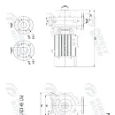 Консольно-моноблочный фланцевый насос PSTG 50-125/22. Дополнительное изображение 2