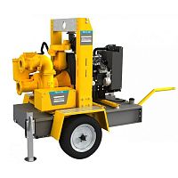 Дизельная мотопомпа VARISCO WEL 6-250 FKL10 ECO G11 V04 TRAILER (миниатюра)
