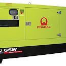 Дизельный генератор Pramac GSW 30 P в кожухе. Основное изображение