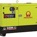 Дизельный генератор Pramac GSW 45 P в кожухе. Основное изображение