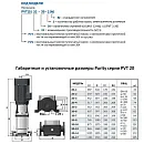 Вертикальный многоступенчатый насос PURITY PVT 20-3 (N). Дополнительное изображение 2