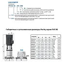 Вертикальный многоступенчатый насос PURITY PVS 90-50 (N). Дополнительное изображение 2