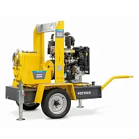 Дизельная мотопомпа VAR 6-250 FKL19 G11 TRAILER (миниатюра)