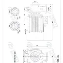 Консольно-моноблочный фланцевый насос PSTG 125-250/550 (N). Дополнительное изображение 2