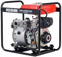 Дизельная мотопомпа Koshin KTY-100 D (миниатюра)