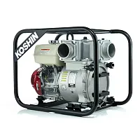Бензиновая грязевая мотопомпа Koshin KTH-100S o/s (миниатюра)