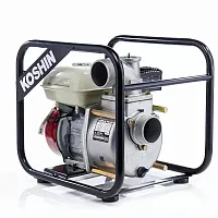 Бензиновая мотопомпа для средне-загрязненных вод Koshin STH-80X (миниатюра)