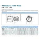 Самовсасывающий насос SAER M 700-B, 400 В. Дополнительное изображение 1