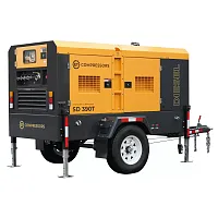 Дизельный винтовой компрессор ET-Compressors ET SD 390T-10 на шасси (миниатюра)