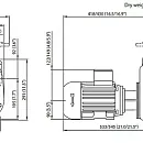 Самовсасывающий грязевой электронасос Varisco JE 2-120 G10 MT20. Дополнительное изображение 2