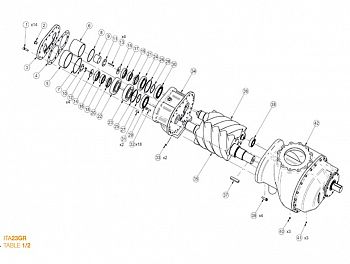 ITA23GR GEAR SHAFТ SЕТ ремкоплект RIТA23000200