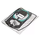 9434F05 Ремонтный комплект прокладок (F) компрессора FINI BK 119. Дополнительное изображение 1