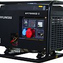 Бензиновый генератор Hyundai HY 7000SE-3 с АВР. Основное изображение