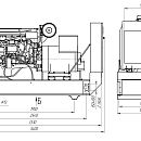 Дизельный генератор ПСМ ADV-250. Дополнительное изображение 1