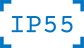 Степень защиты IP55